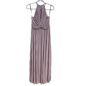 TFNC London‎ Women’s Chic Mauve Halter Maxi Dress Size 10
